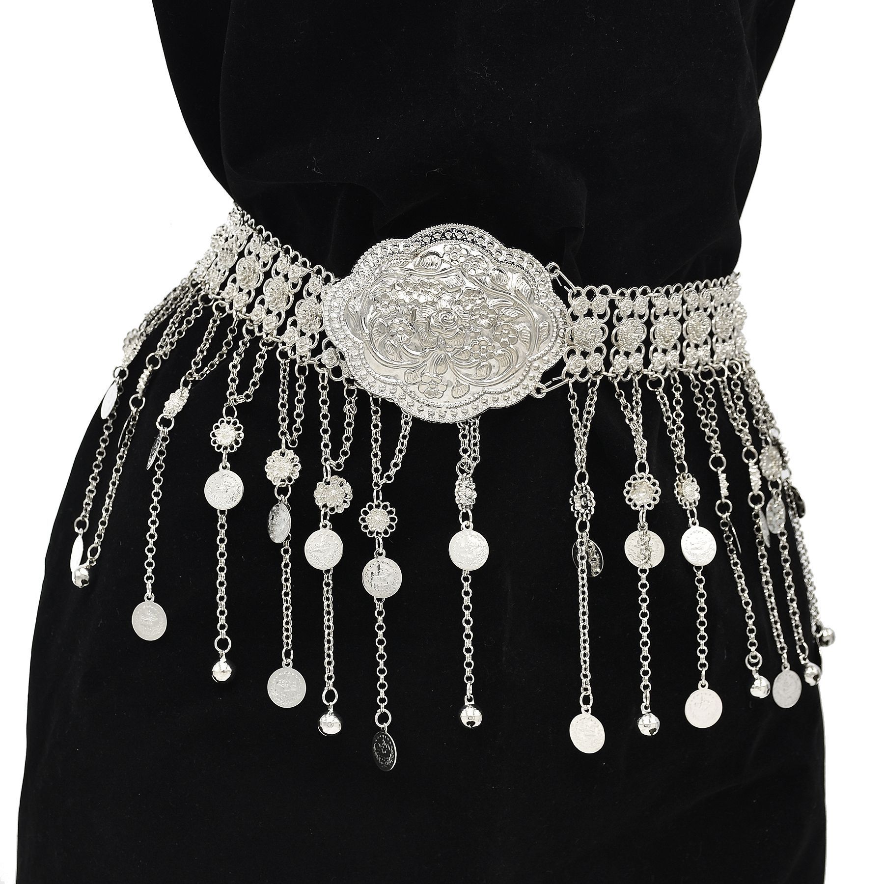Turkey Women Fashion - Chaînes de corps plaquées argent pour
