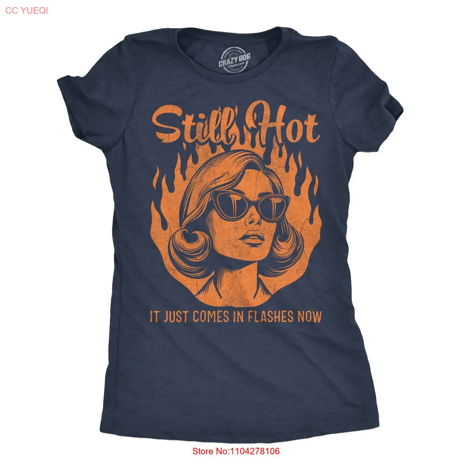 Women Fashion Now - T-shirt drôle pour femme, motif «