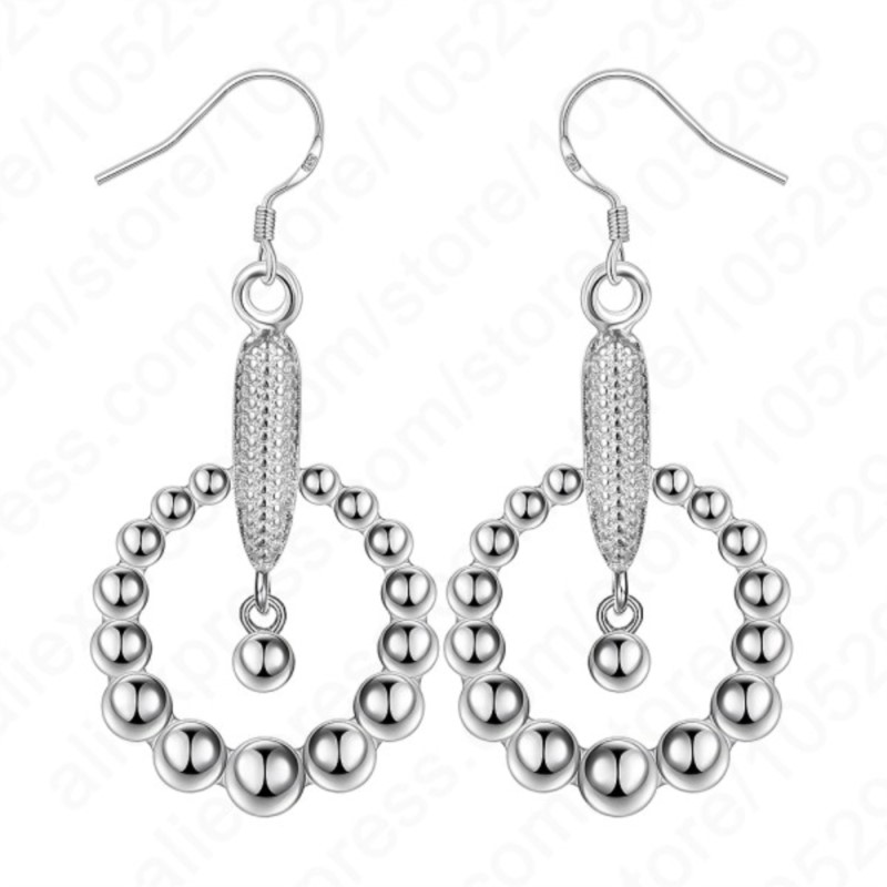 Women'S Fashion Retailers - Boucles d'oreilles pendantes élégantes en argent