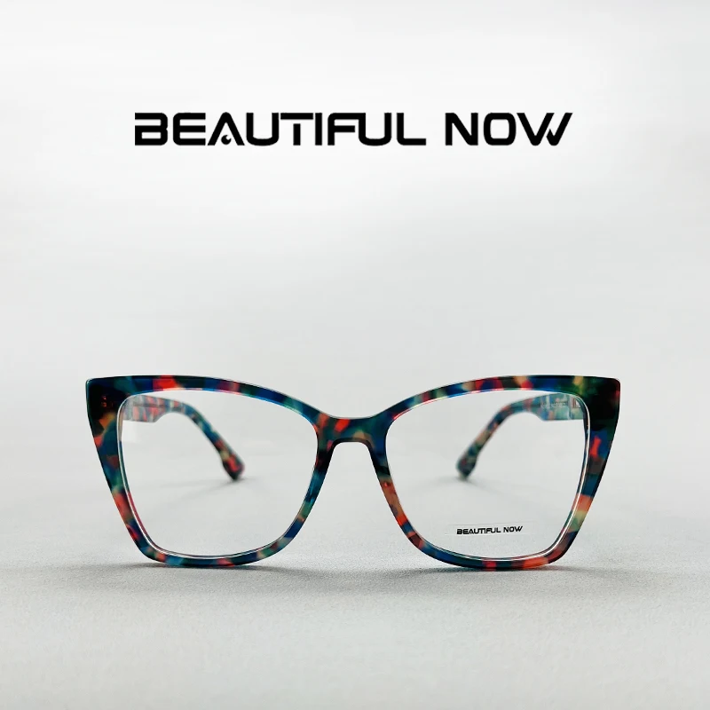Women Fashion Now - Grandes montures de lunettes optiques œil