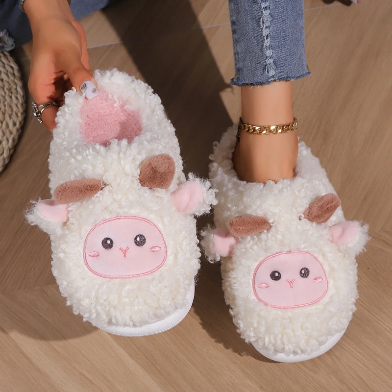 Women'S Fashion Sandals - Jolies pantoufles d'hiver en forme de