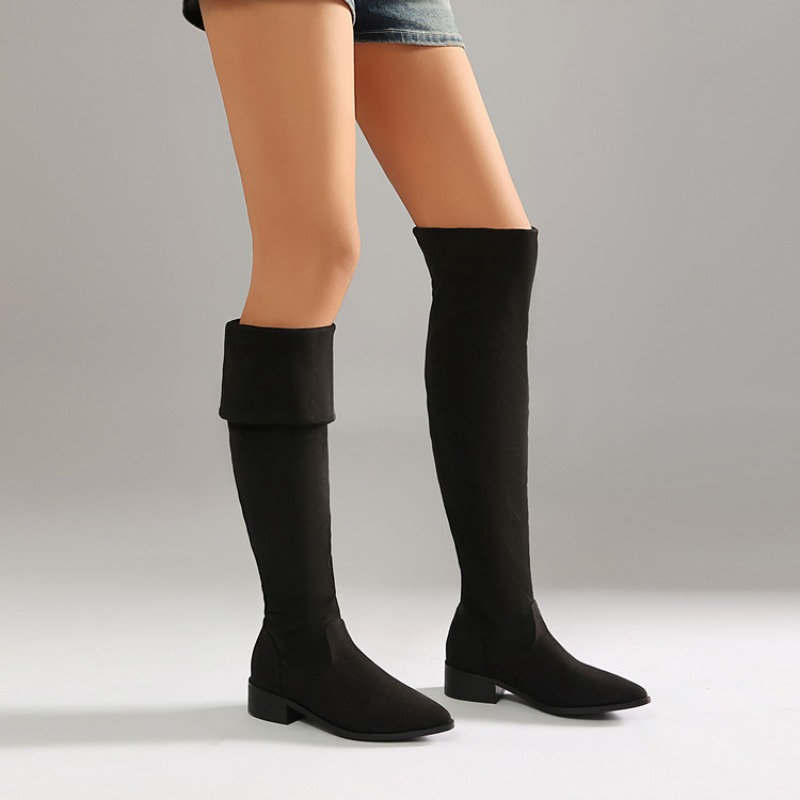 Bottes noires à talons hauts e - Women Fashion Over 40 avis et prix