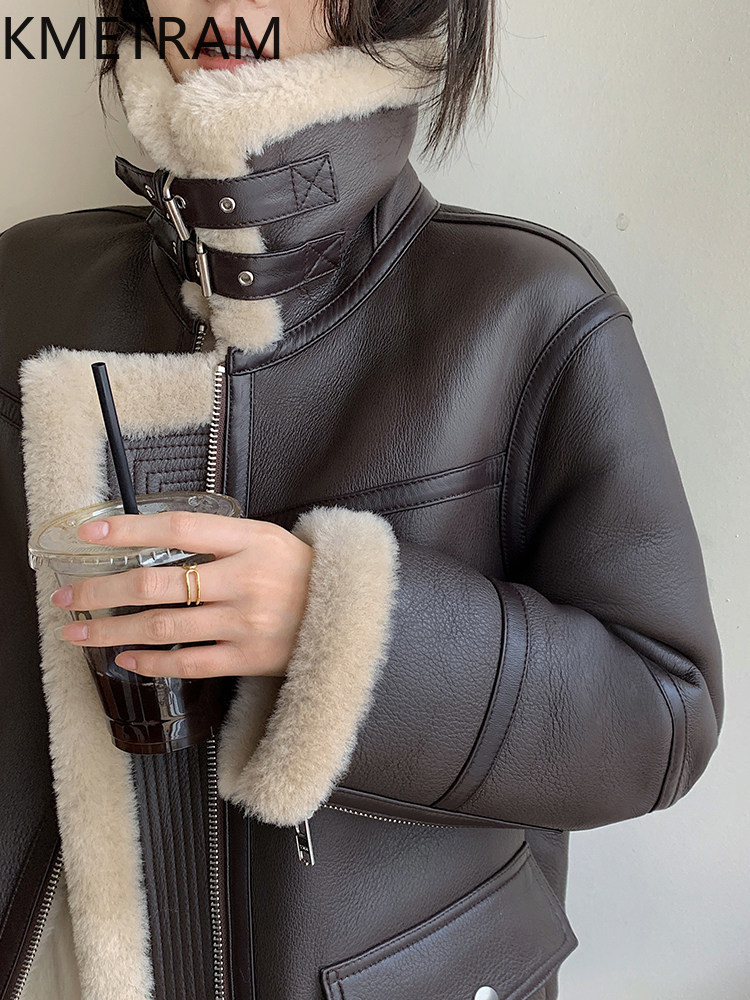 KMETRAM Manteau en fourrure vé - Turkey Women Fashion avis et prix
