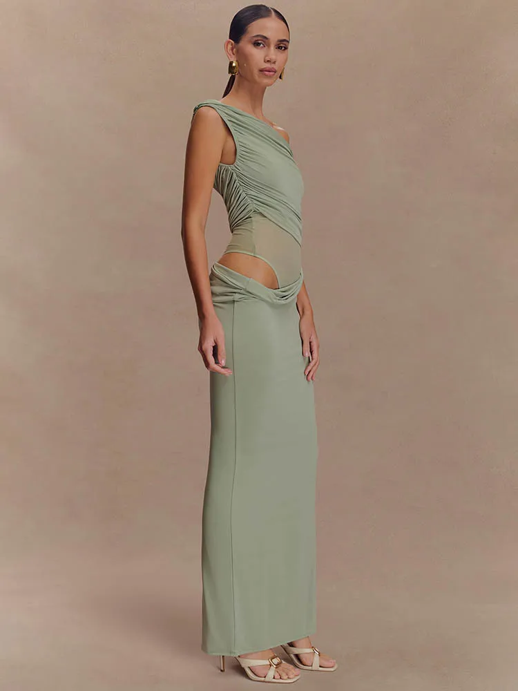 Une épaule Slinky Sexy robe Ma - Women'S Fashion In 1920 avis et prix