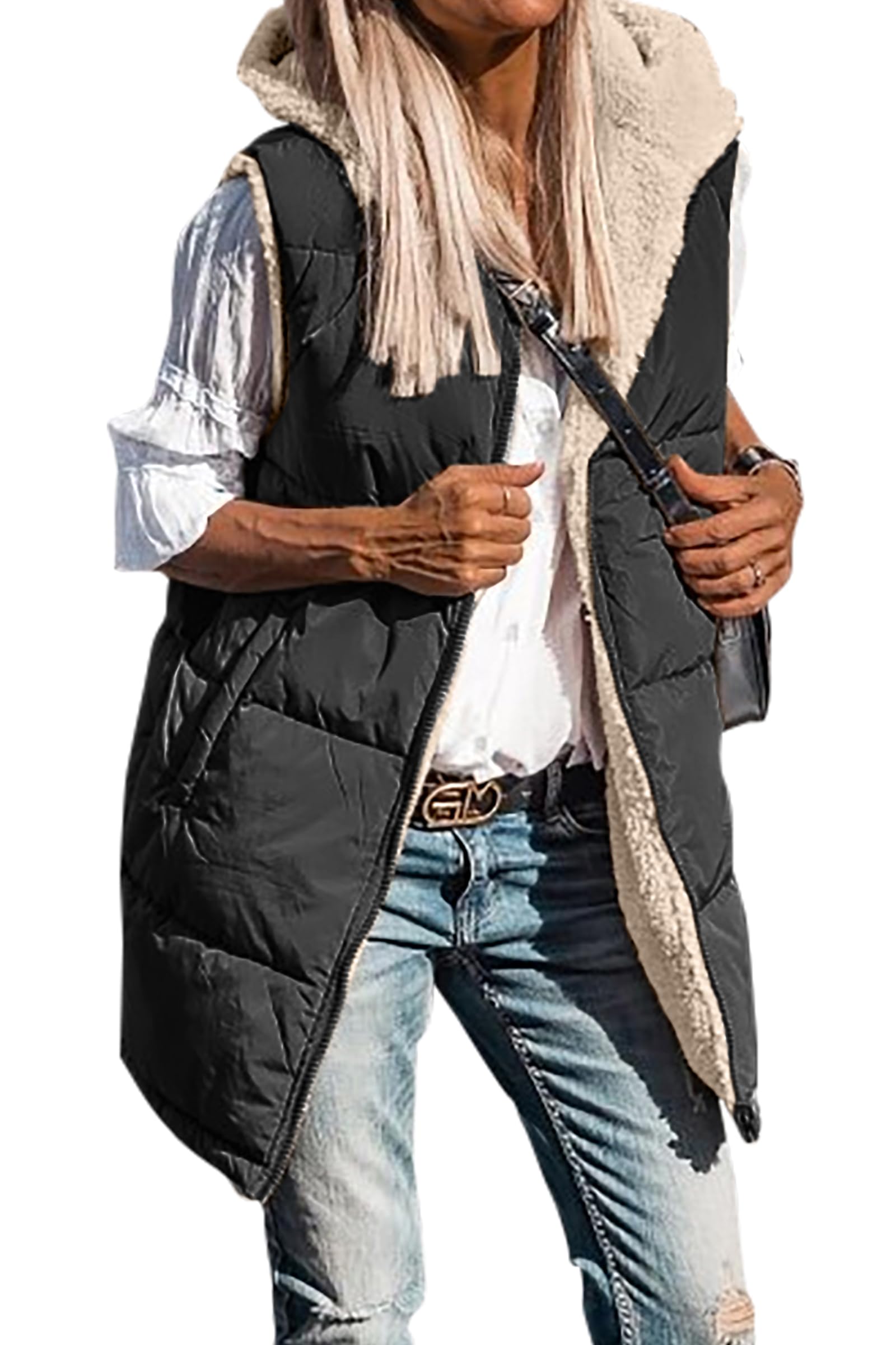 Vestes d'hiver chaudes pour fe - Sherpa Coat Women avis et prix