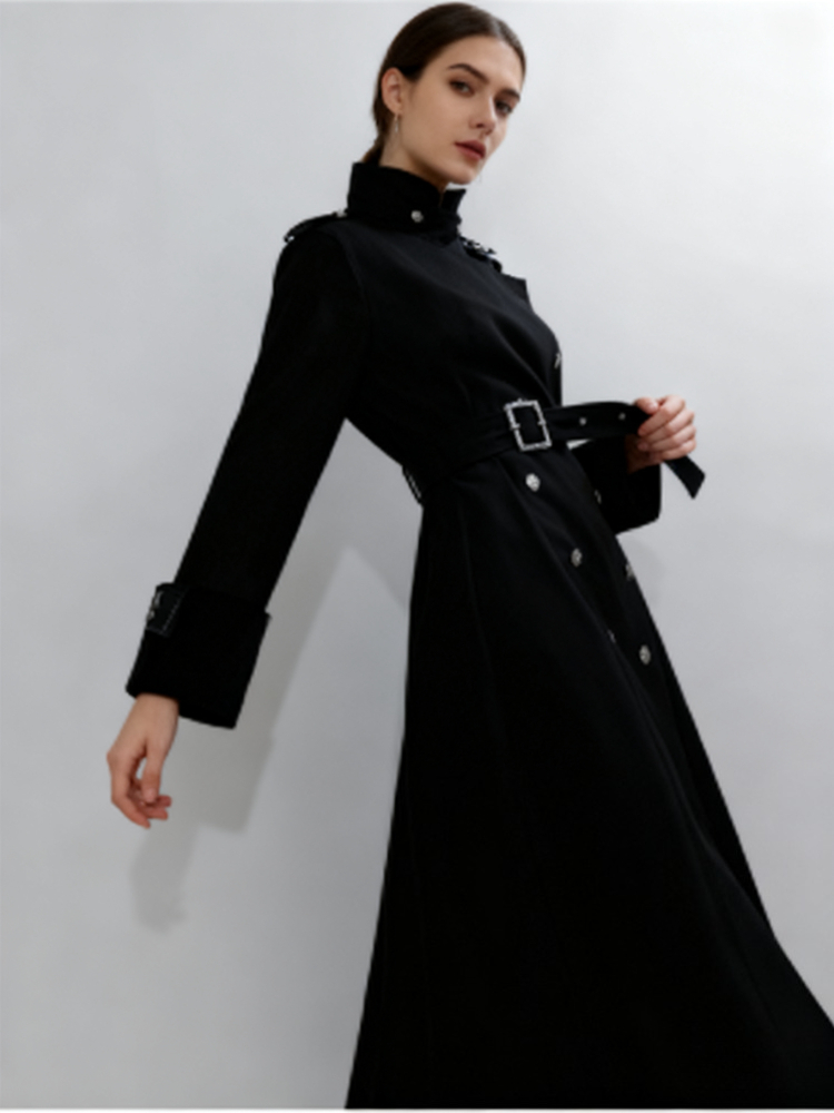 Manteau long en laine élégant  - Women'S Fashion Jackets avis et prix