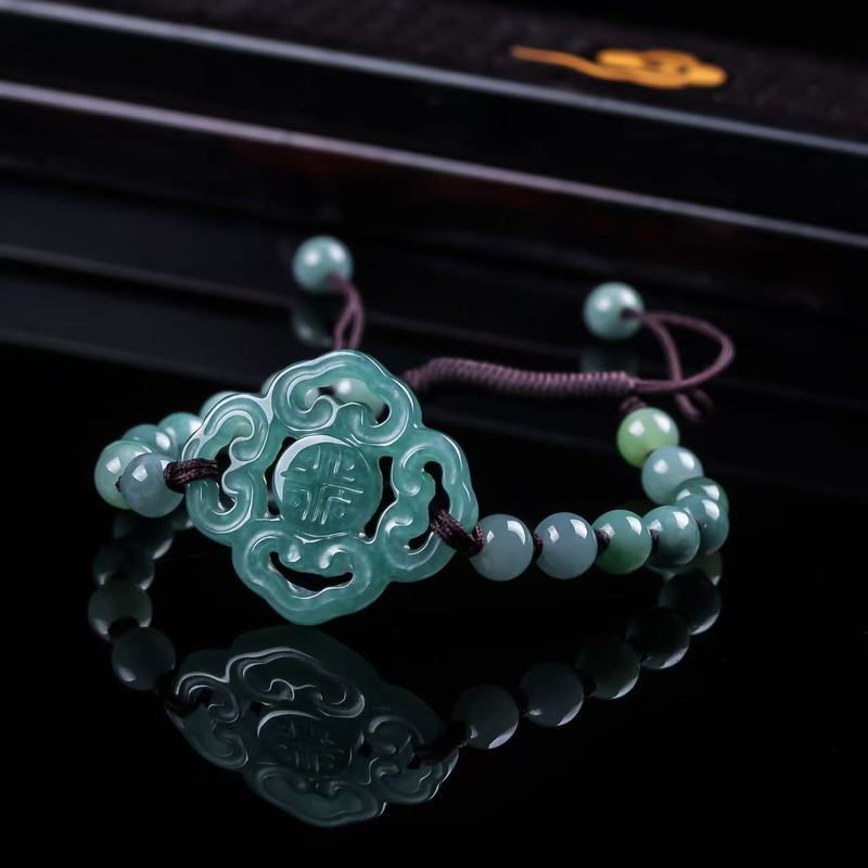 Bracelet en jadéite naturelle  - Women Fashion Designers avis et prix