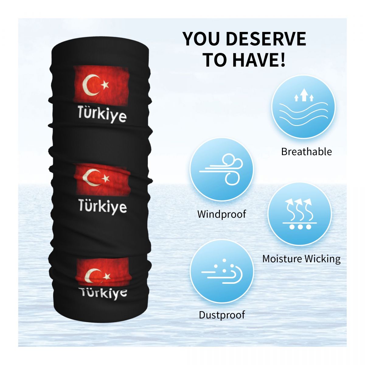 Turkiye – masque Turkiye pour  - Turkey Women Fashion avis et prix