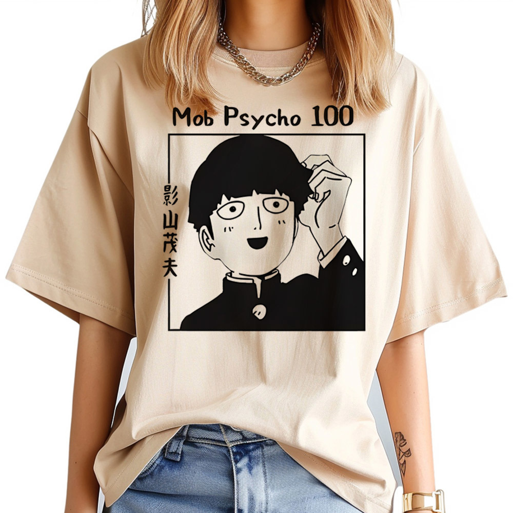 T-shirt Mob Psycho 100 pour fe - Women'S Fashion In The 80S avis et prix