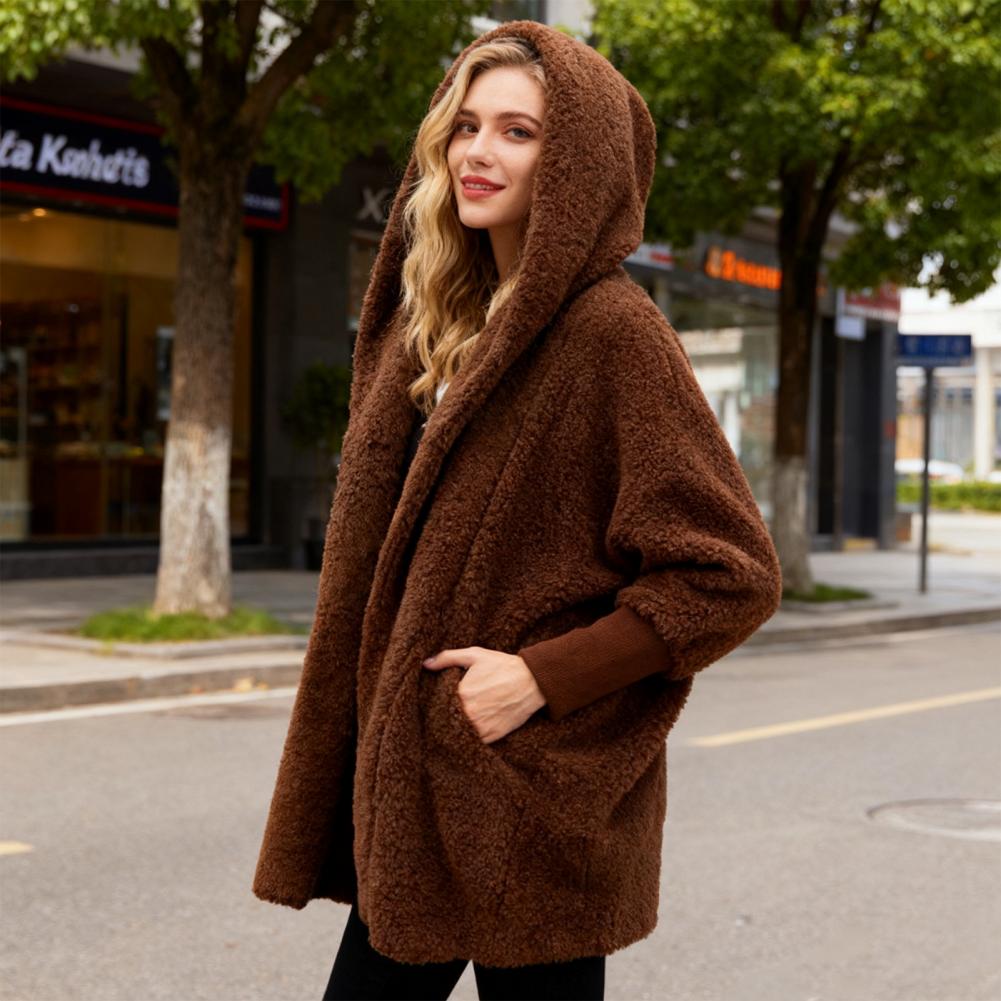 Manteau en polyester pour femm - Sherpa Coat Women avis et prix
