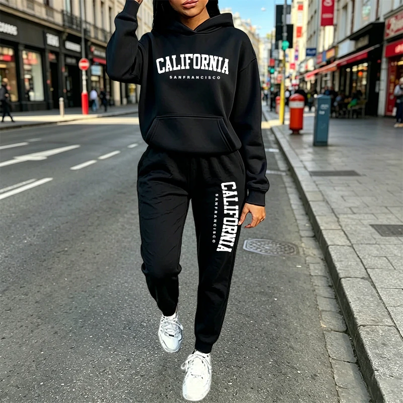 Ensemble de survêtement décont - Women'S Fashion Hoodies avis et prix