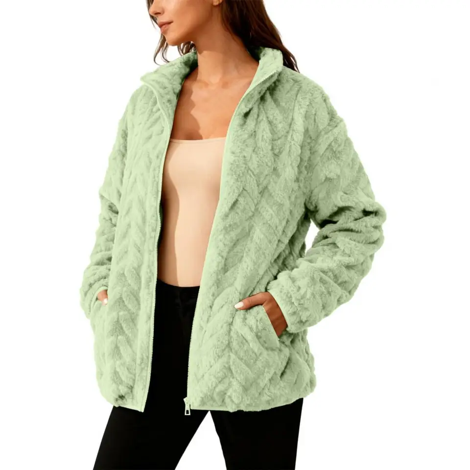 Manteau d'hiver pour femme en  - Sherpa Coat Women avis et prix