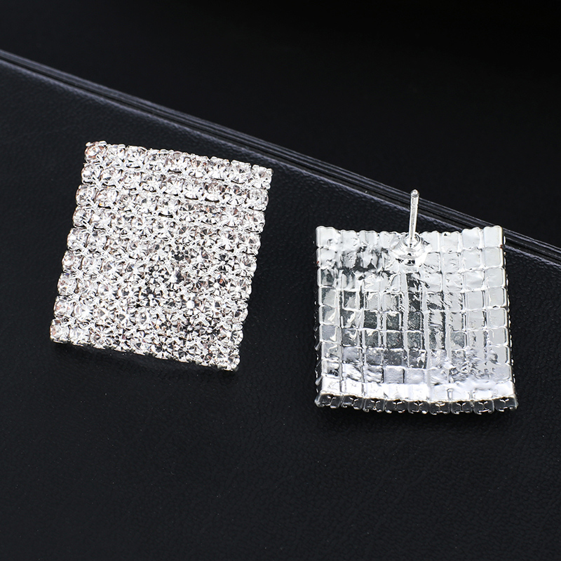 Boucles d'oreilles carrées en  - Women'S Fashion Vogue avis et prix